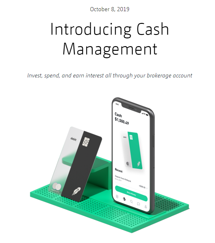 robinhood cash mgmt